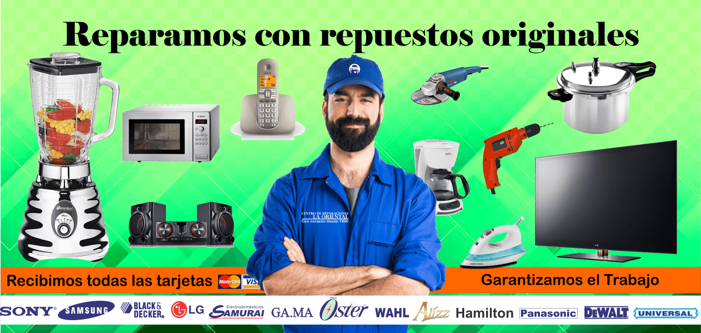 banner reparamos con respuestos originales